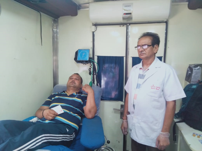 Health and Blood Donation Camp